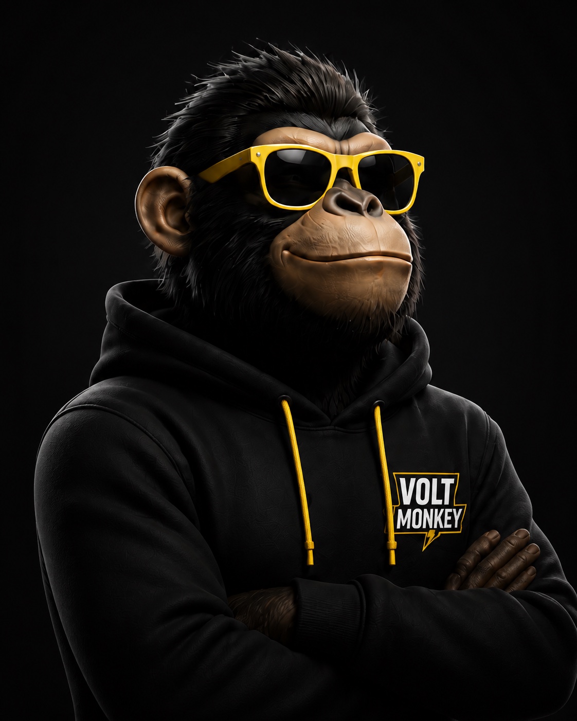 A VoltMonkey AI majomfigurája